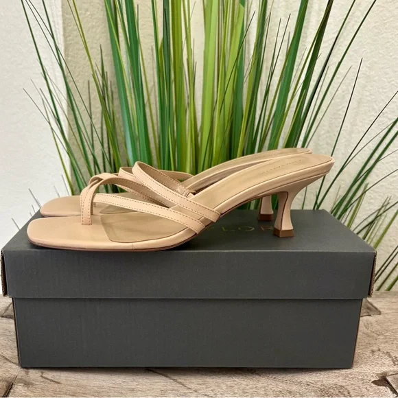 Ann Taylor Strappy Leather Mule Sandals - Picture 6 of 10